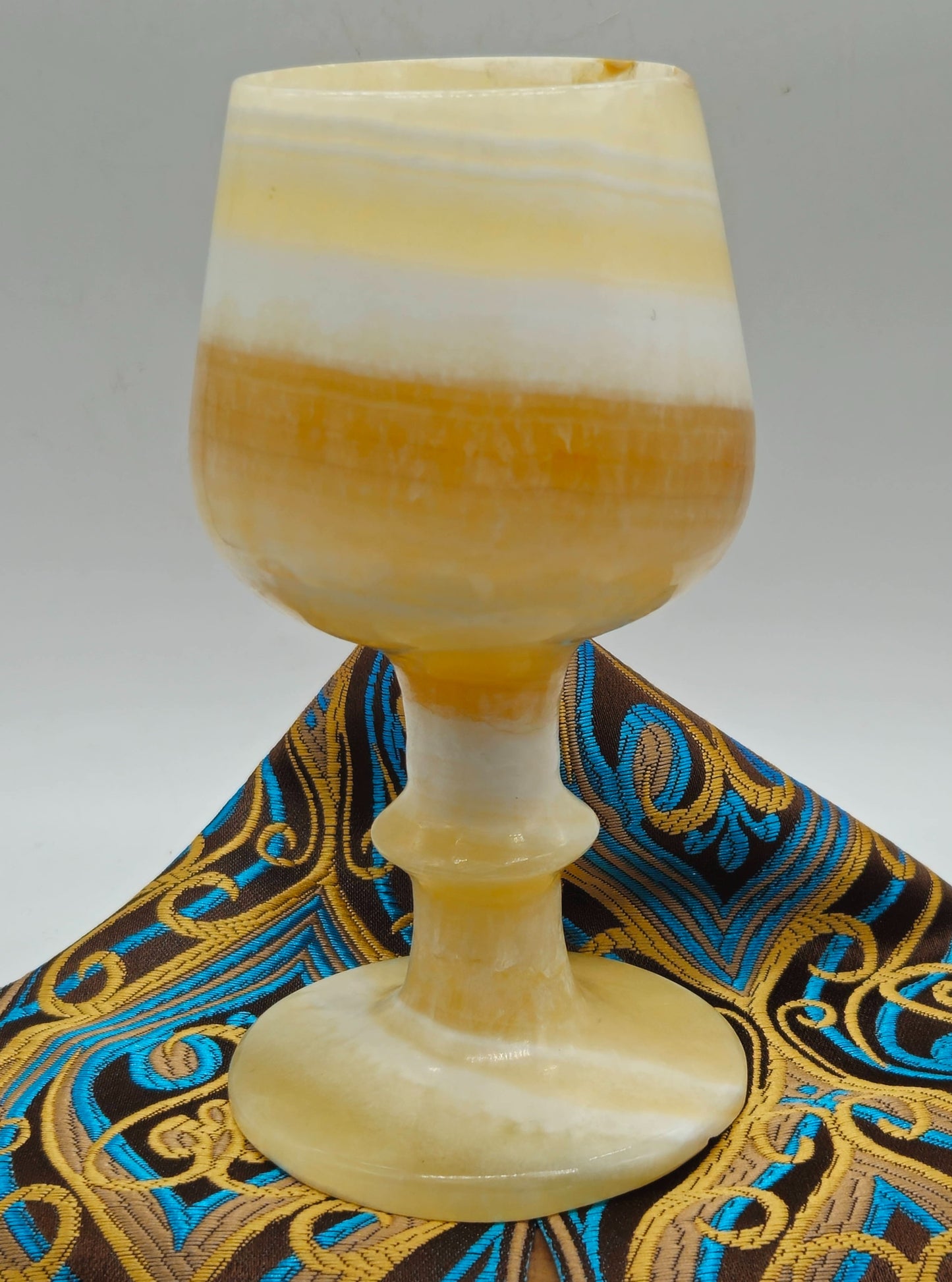 Vintage Goblet made of Natural Stone