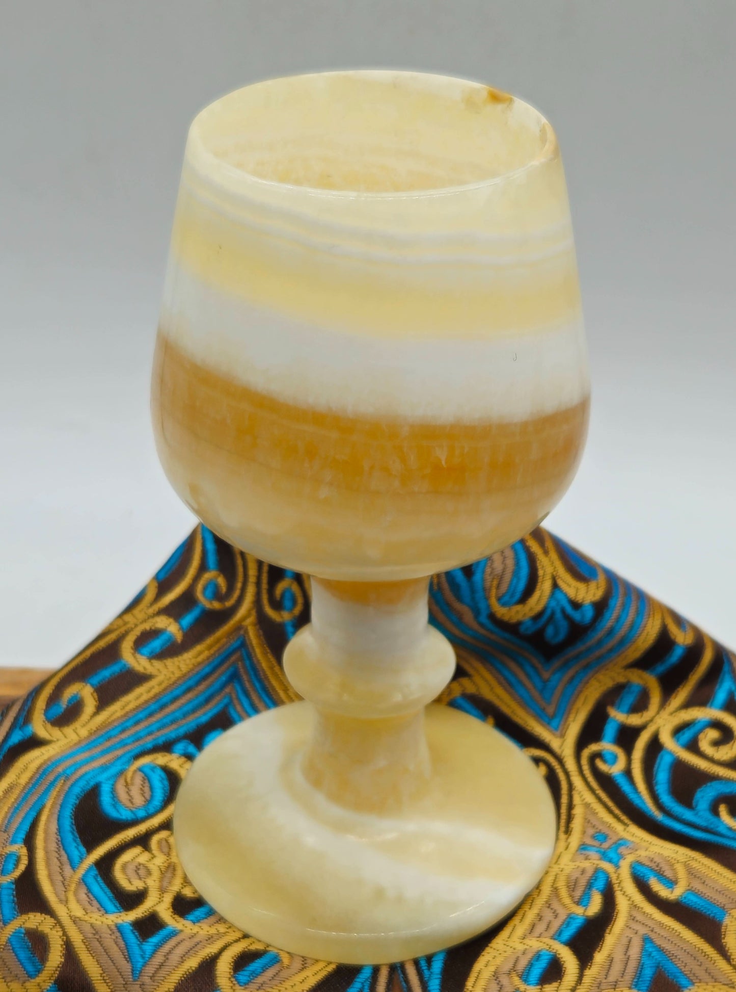 Vintage Goblet made of Natural Stone