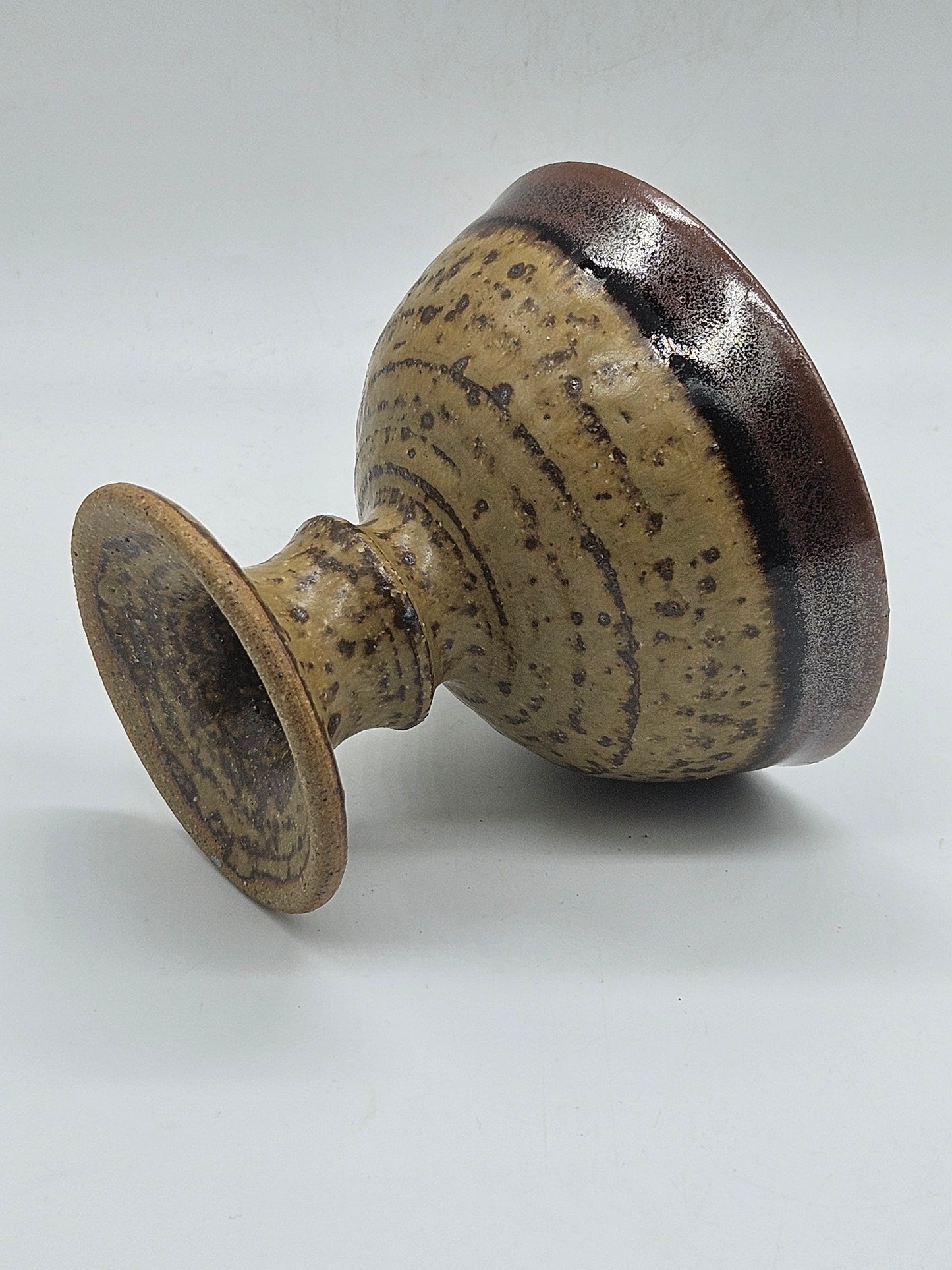 Vintage Medieval Style Goblet, Studio Pottery