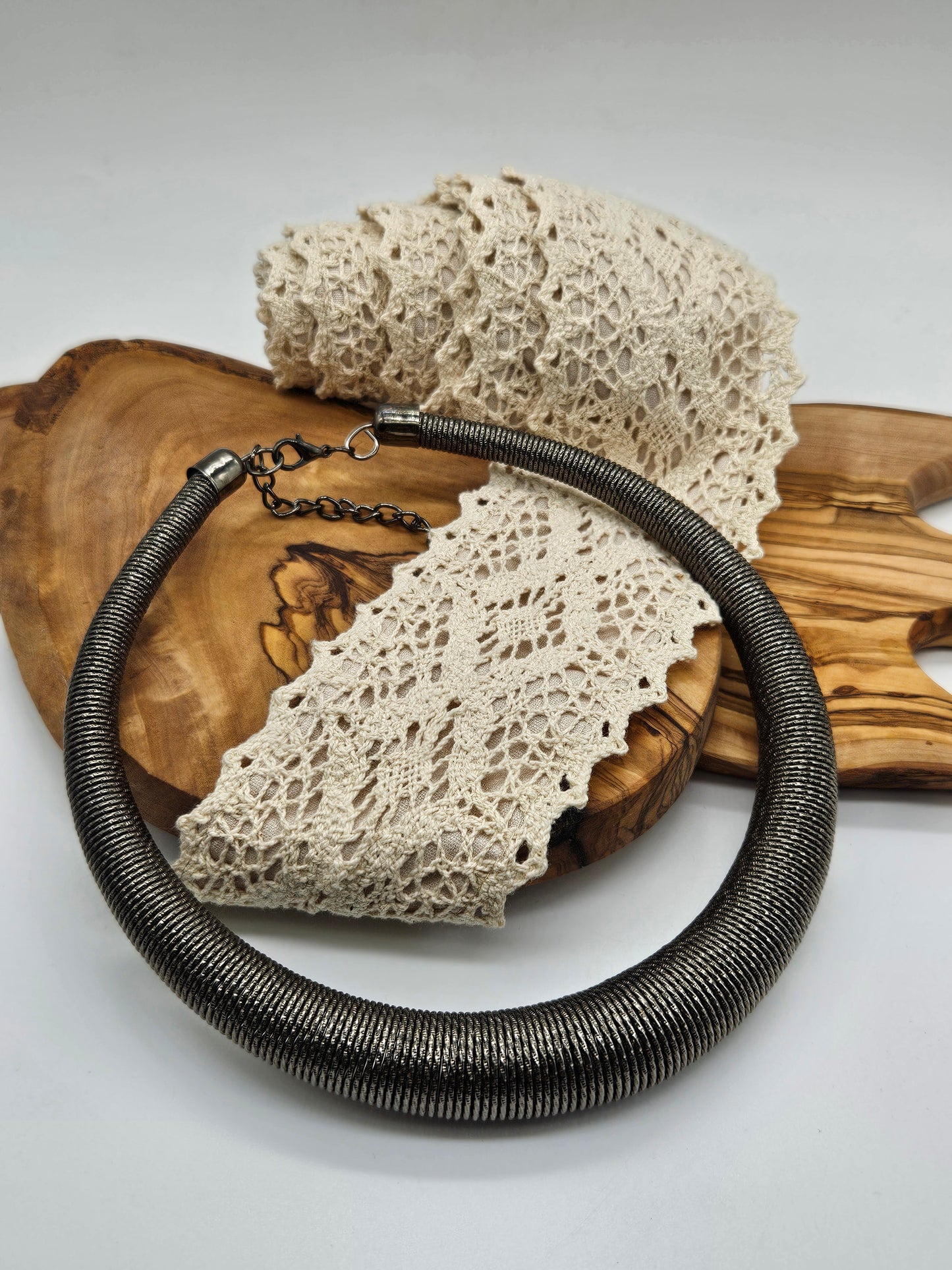 Vintage metal necklace
