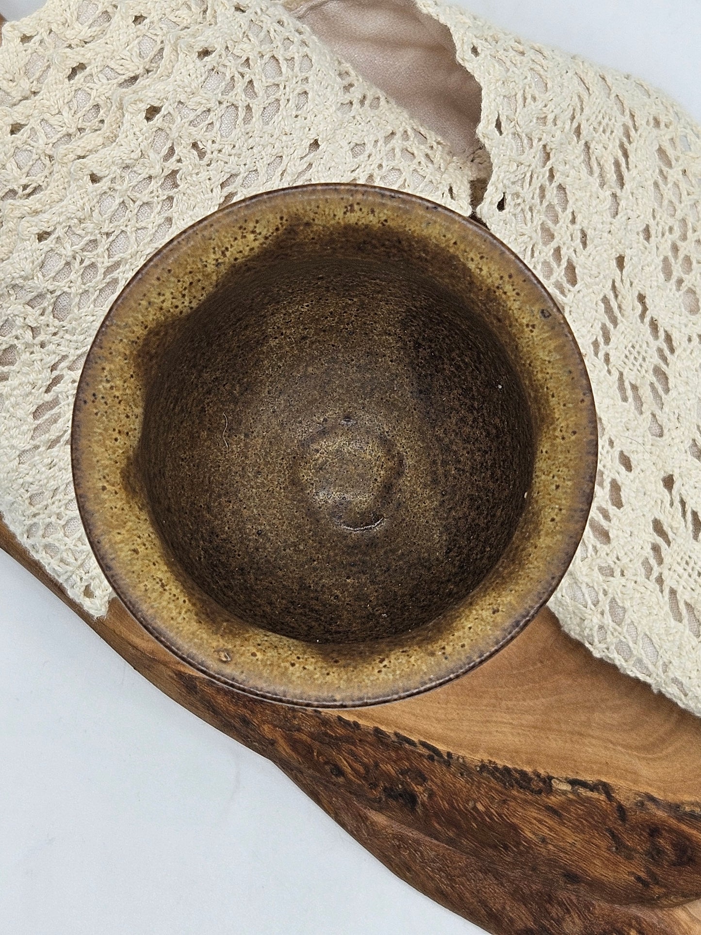 Vintage Medieval Style Goblet, Studio Pottery