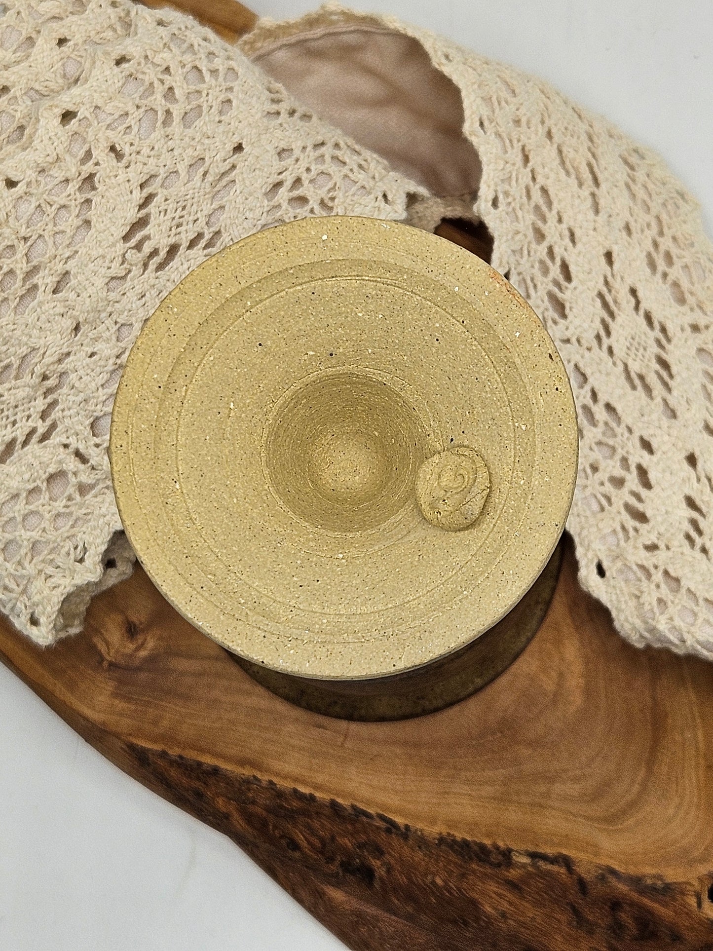 Vintage Medieval Style Goblet, Studio Pottery