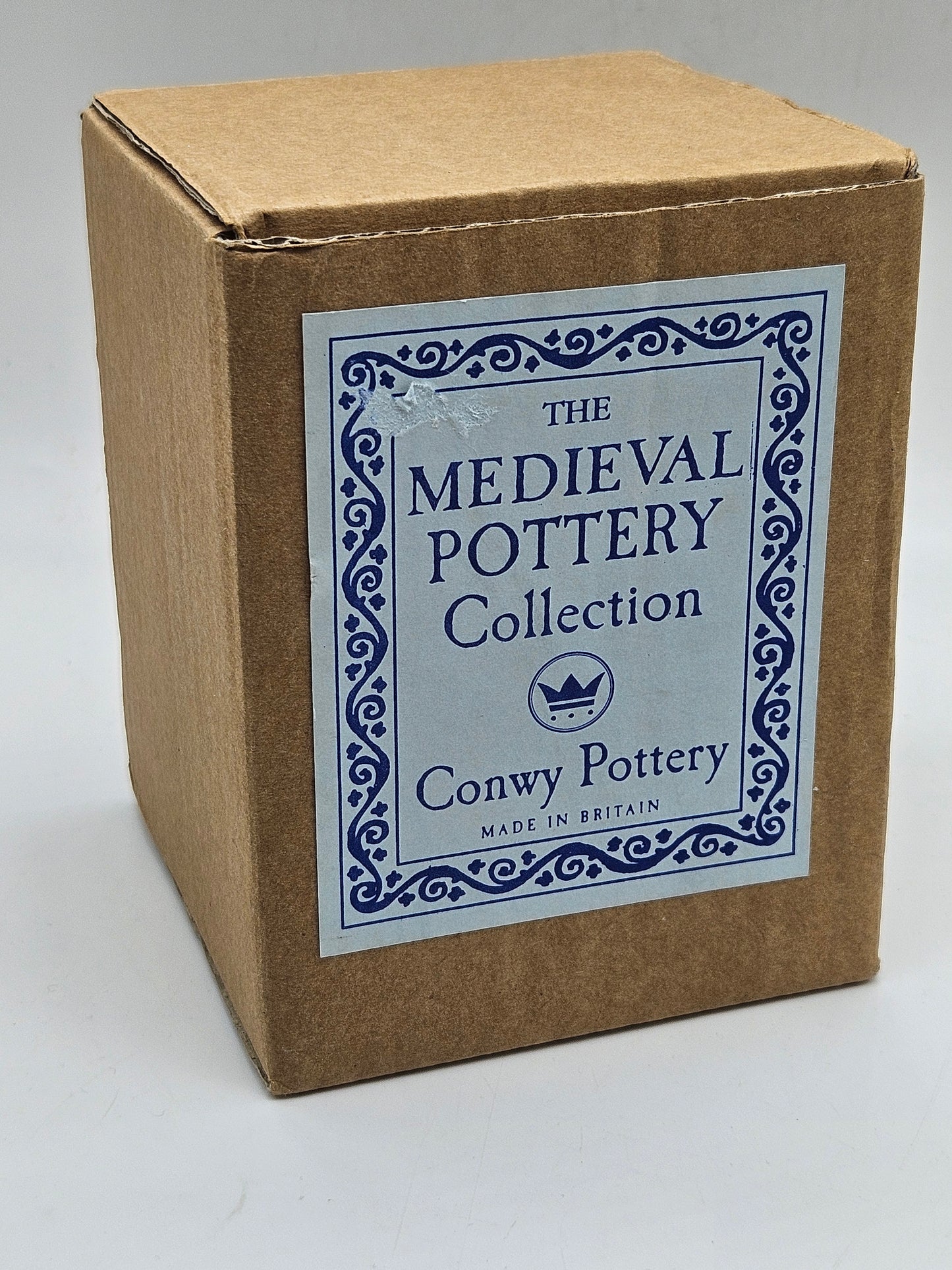Conway Studio Pottery Silky finished Blue Mug, Medieval Collection