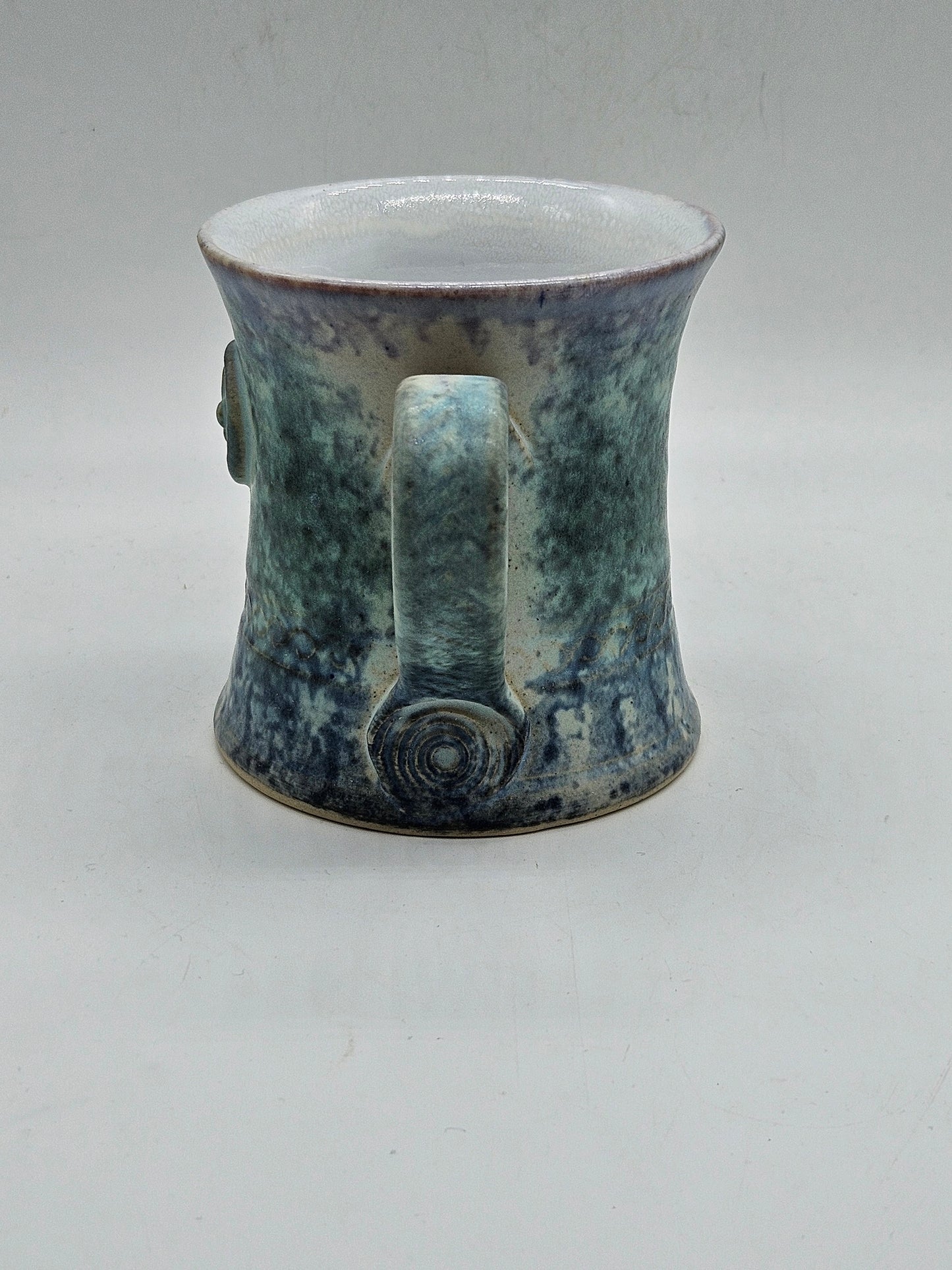 Conway Studio Pottery Silky finished Blue Mug, Medieval Collection