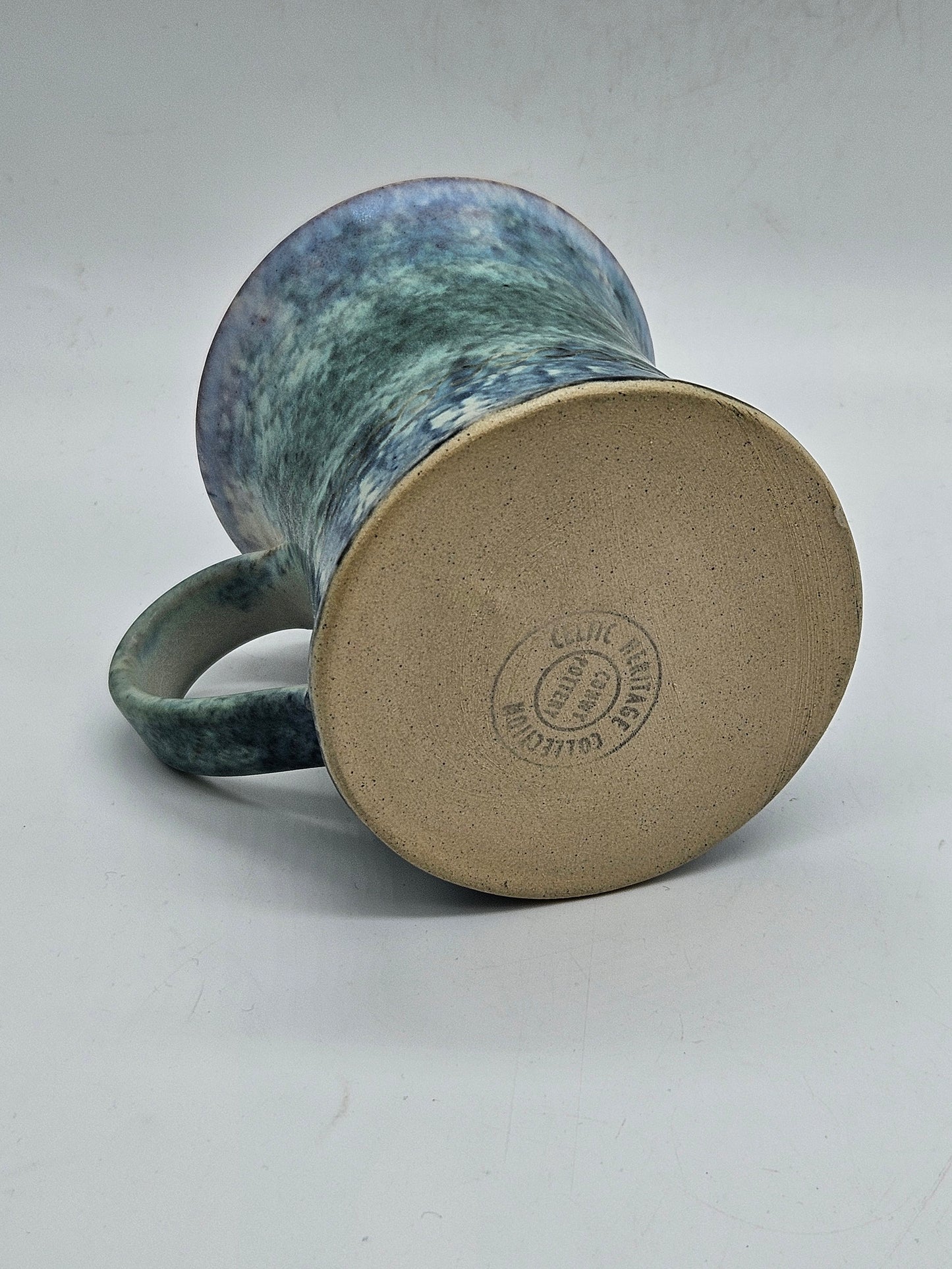 Conway Studio Pottery Silky finished Blue Mug, Medieval Collection