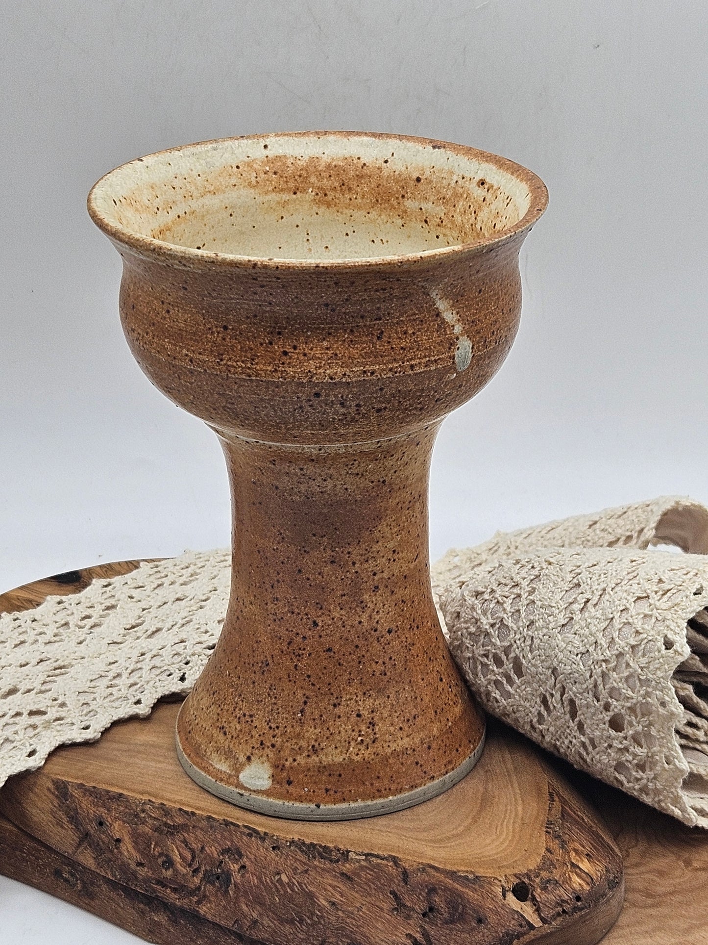 Large Vintage Medieval Style Goblet/Chalise, Very Unusual