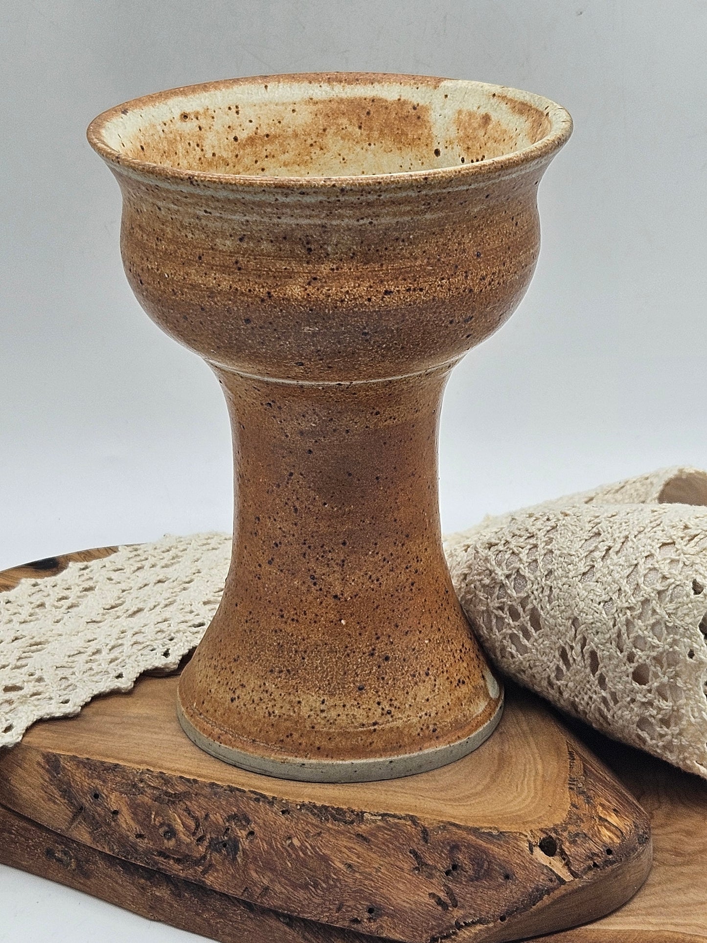 Large Vintage Medieval Style Goblet/Chalise, Very Unusual