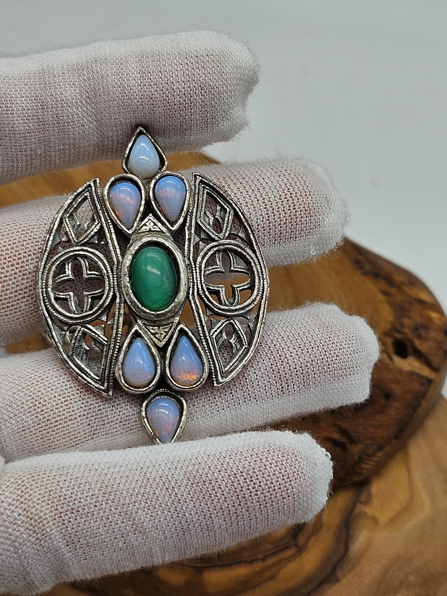 Vintage Scottish Pendant with Chain, Miracle