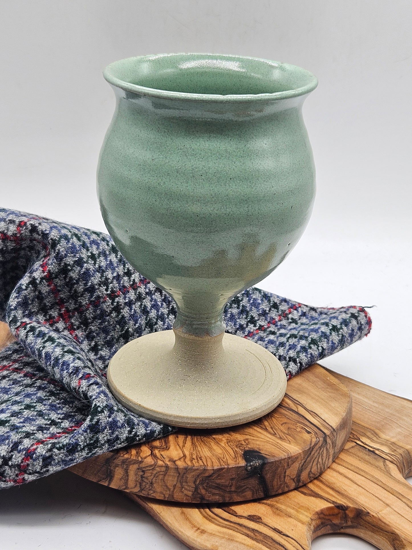 Vintage Studio Pottery Medium Size Semi-matt finish Goblet