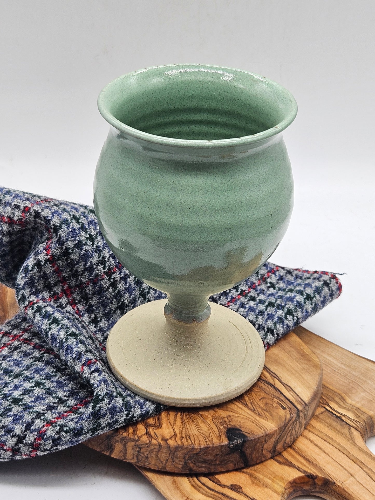 Vintage Studio Pottery Medium Size Semi-matt finish Goblet