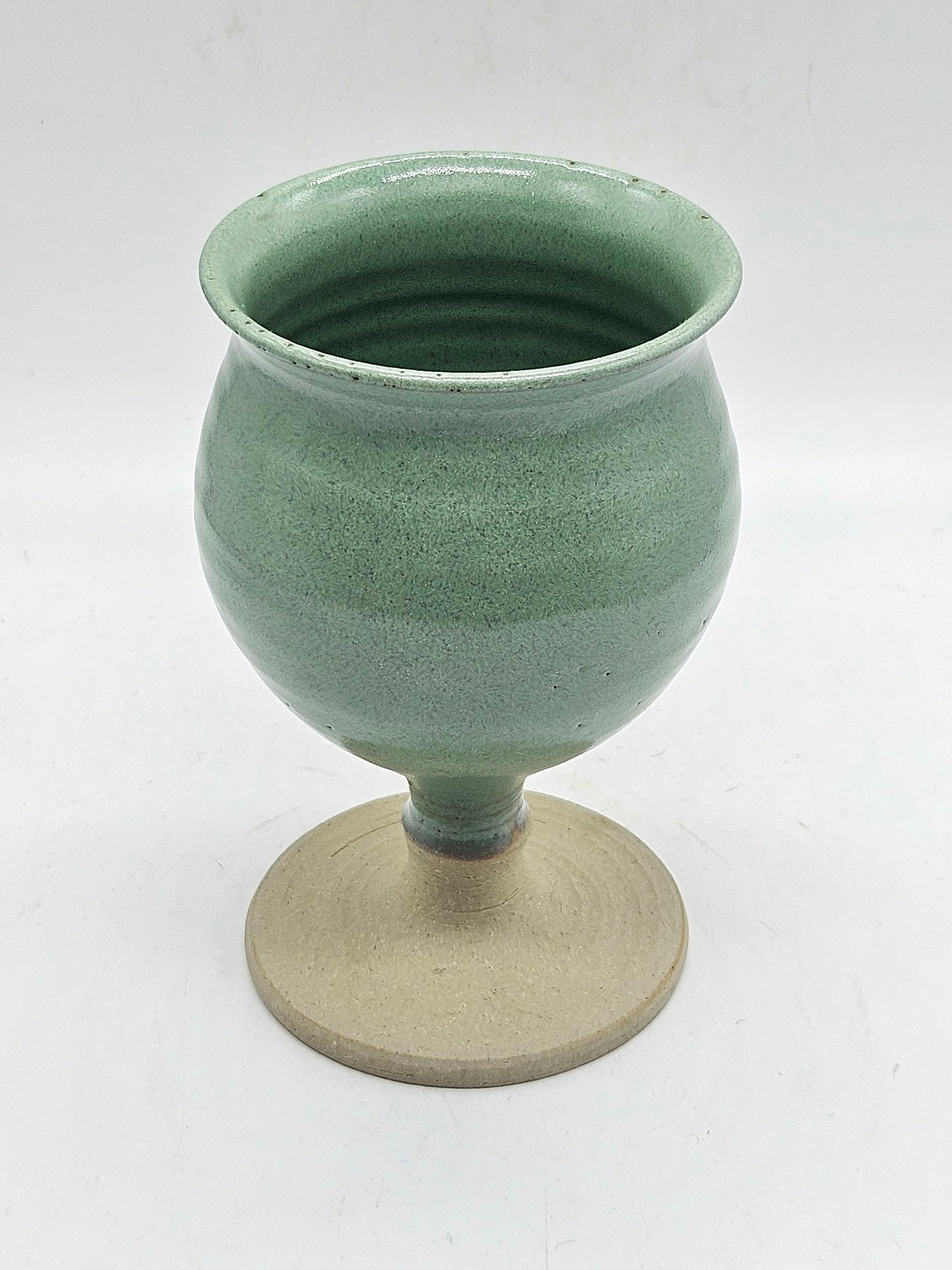 Vintage Studio Pottery Medium Size Semi-matt finish Goblet