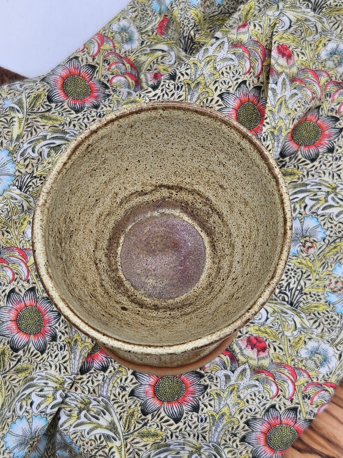 Vintage Studio Pottery Medium Size Rustic-style Goblet
