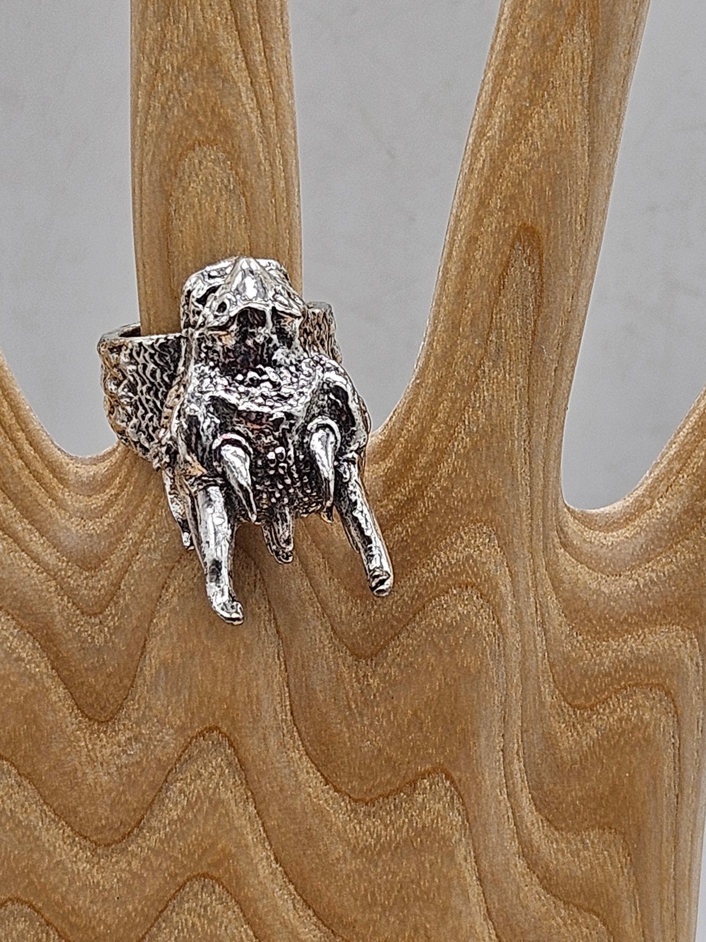 Beautifully detailed adjustable ring Dragon-snake Size 6 (L)