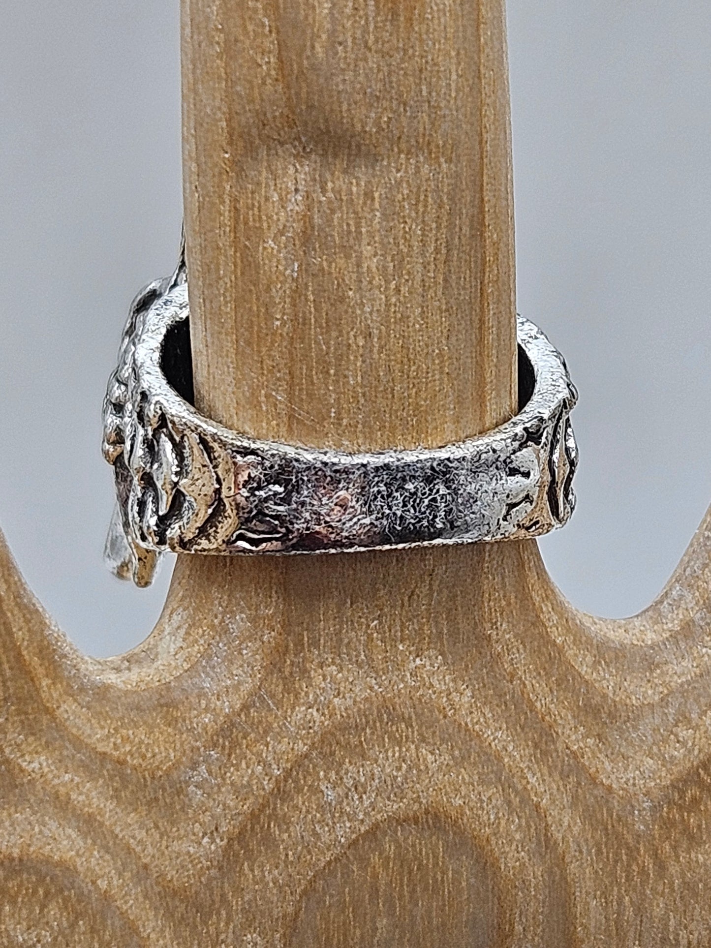 Beautifully detailed adjustable ring Dragon-snake Size 6 (L)