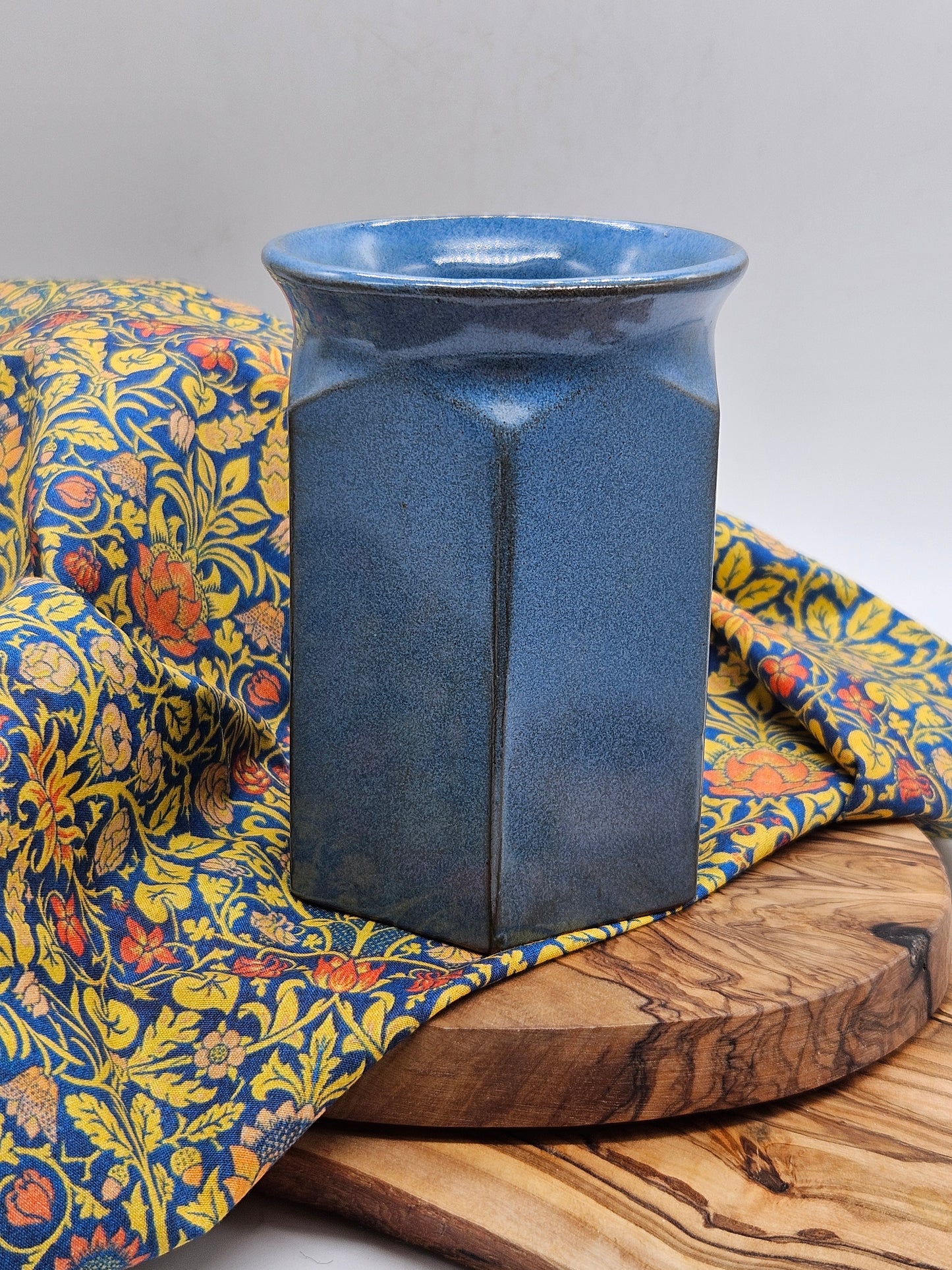 Vintage Studio Pottery Tyn Llan Blue Mug