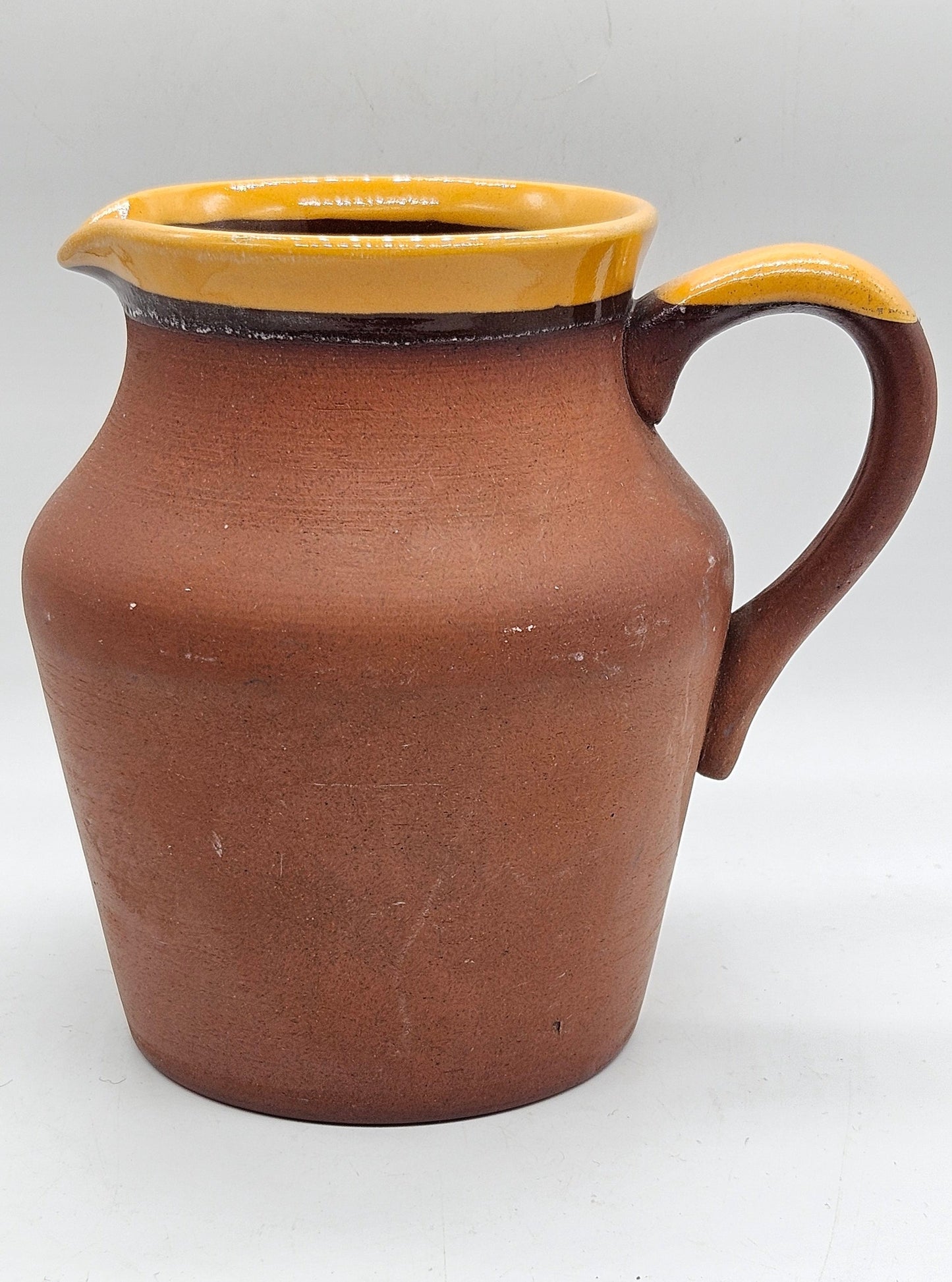 Vintage Studio Pottery Large Jug, Matte finish