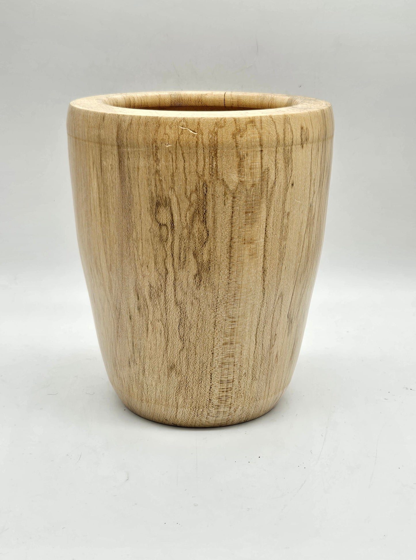 Medium size Vintage Wooden Vase