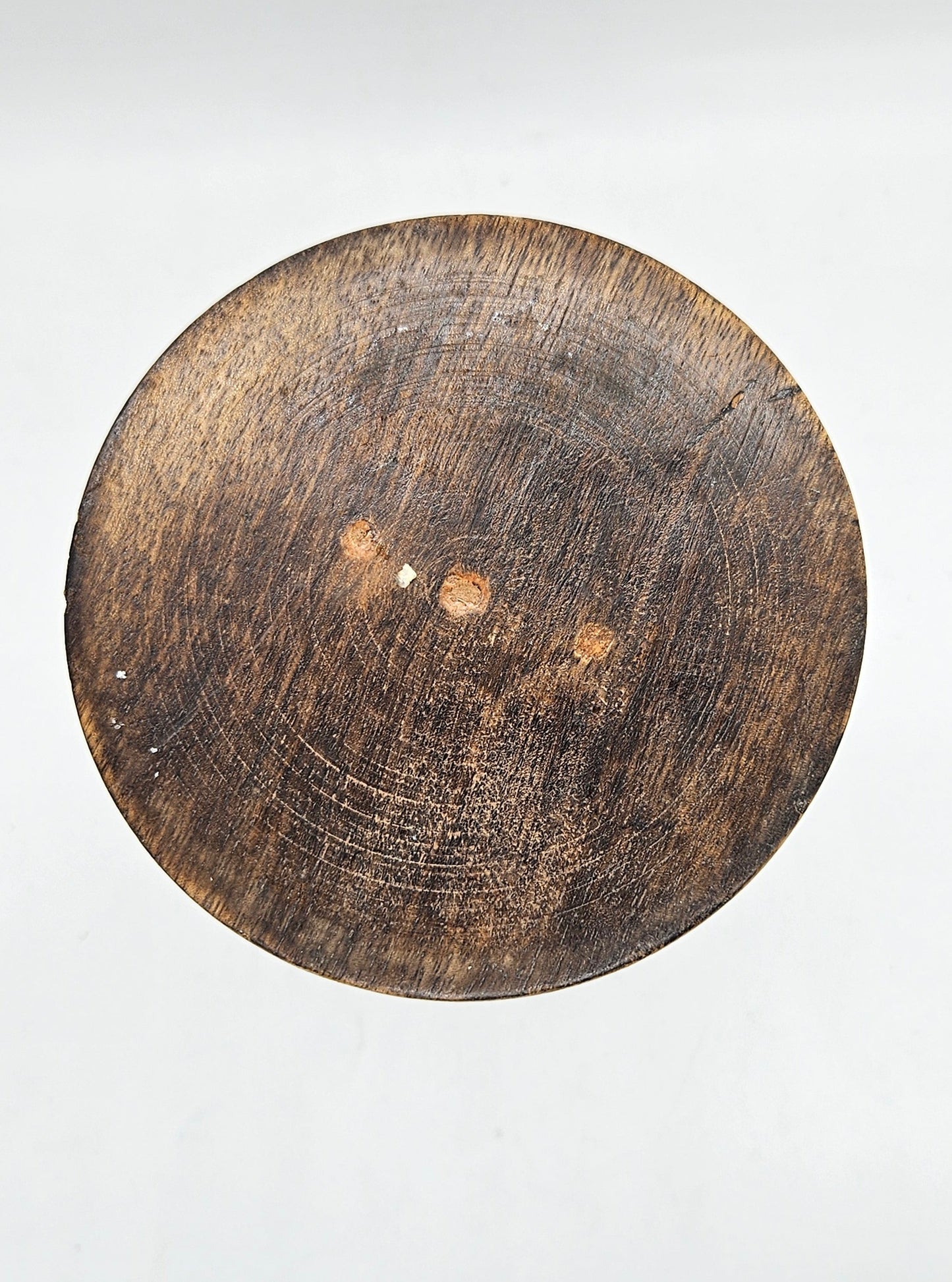 Vintage wooden candlestick