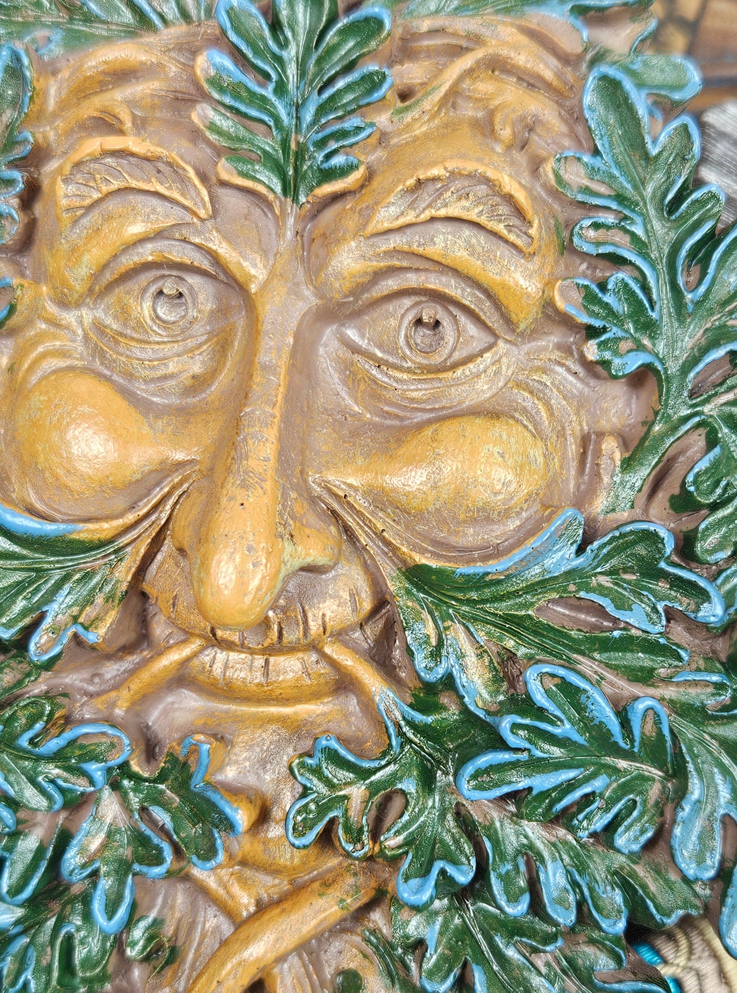 Preloved Panel Green Man in excellent condition