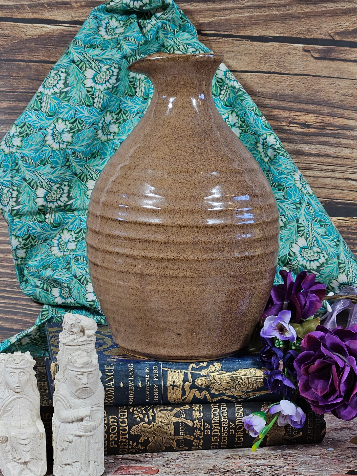 Vintage Studio Pottery Large Decanter/Bottle