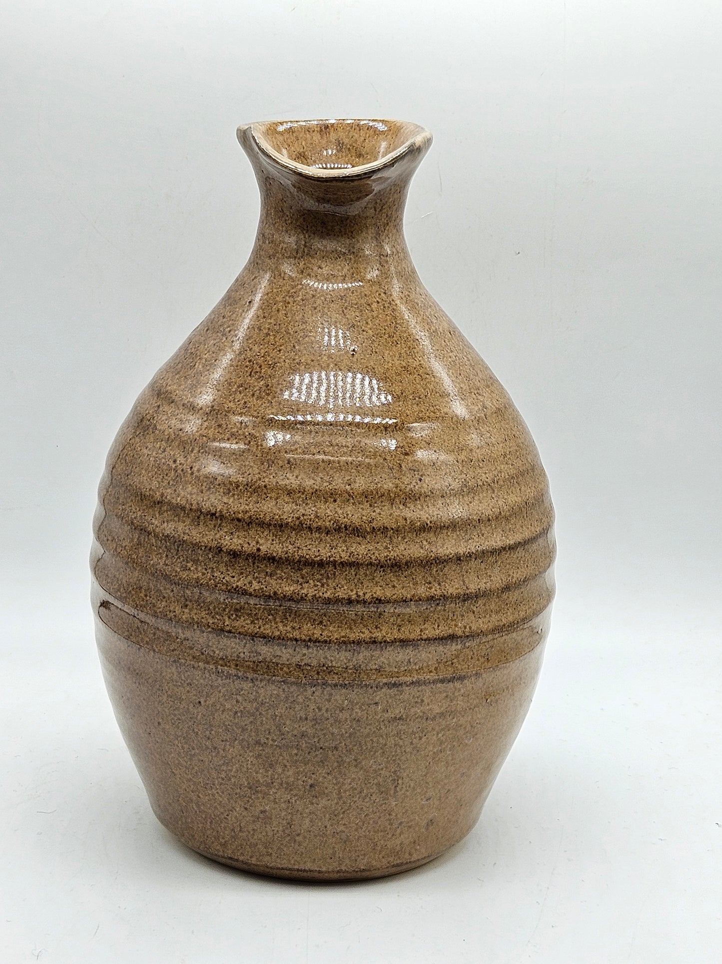 Vintage Studio Pottery Large Decanter/Bottle