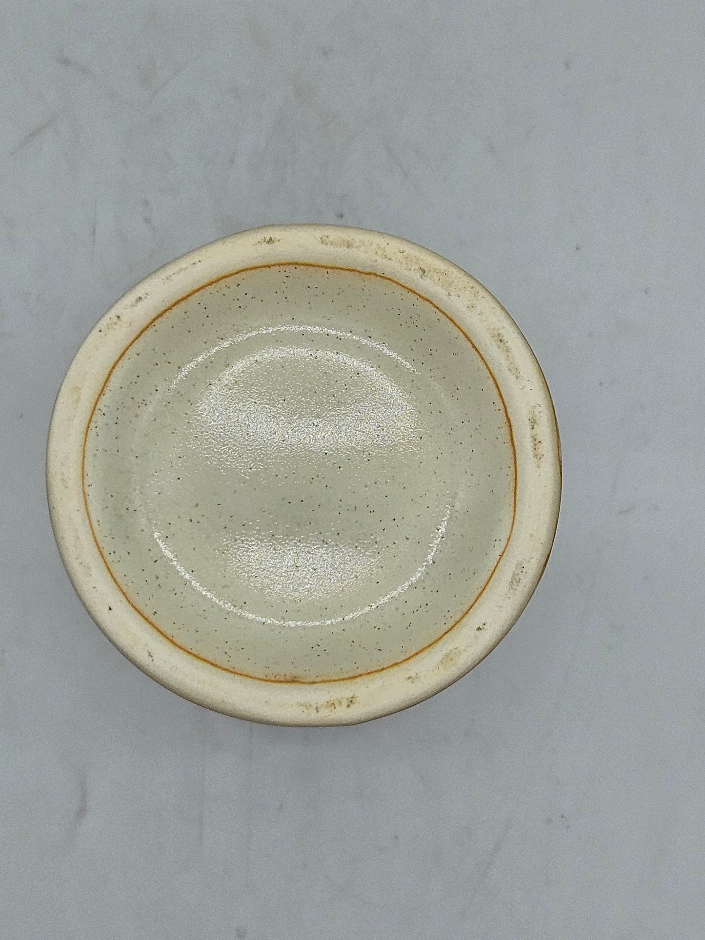Vintage Studio Pottery Fully Glazed Milk Colour Goblet