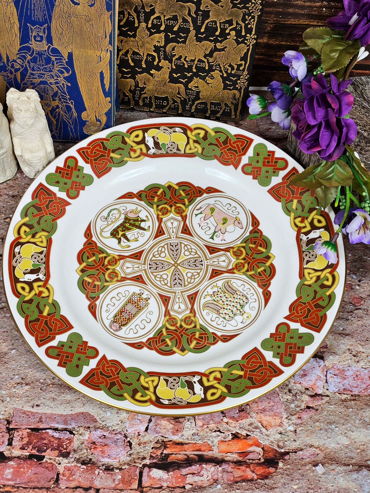 Large 27 cm collectable Spode Durrow Plate