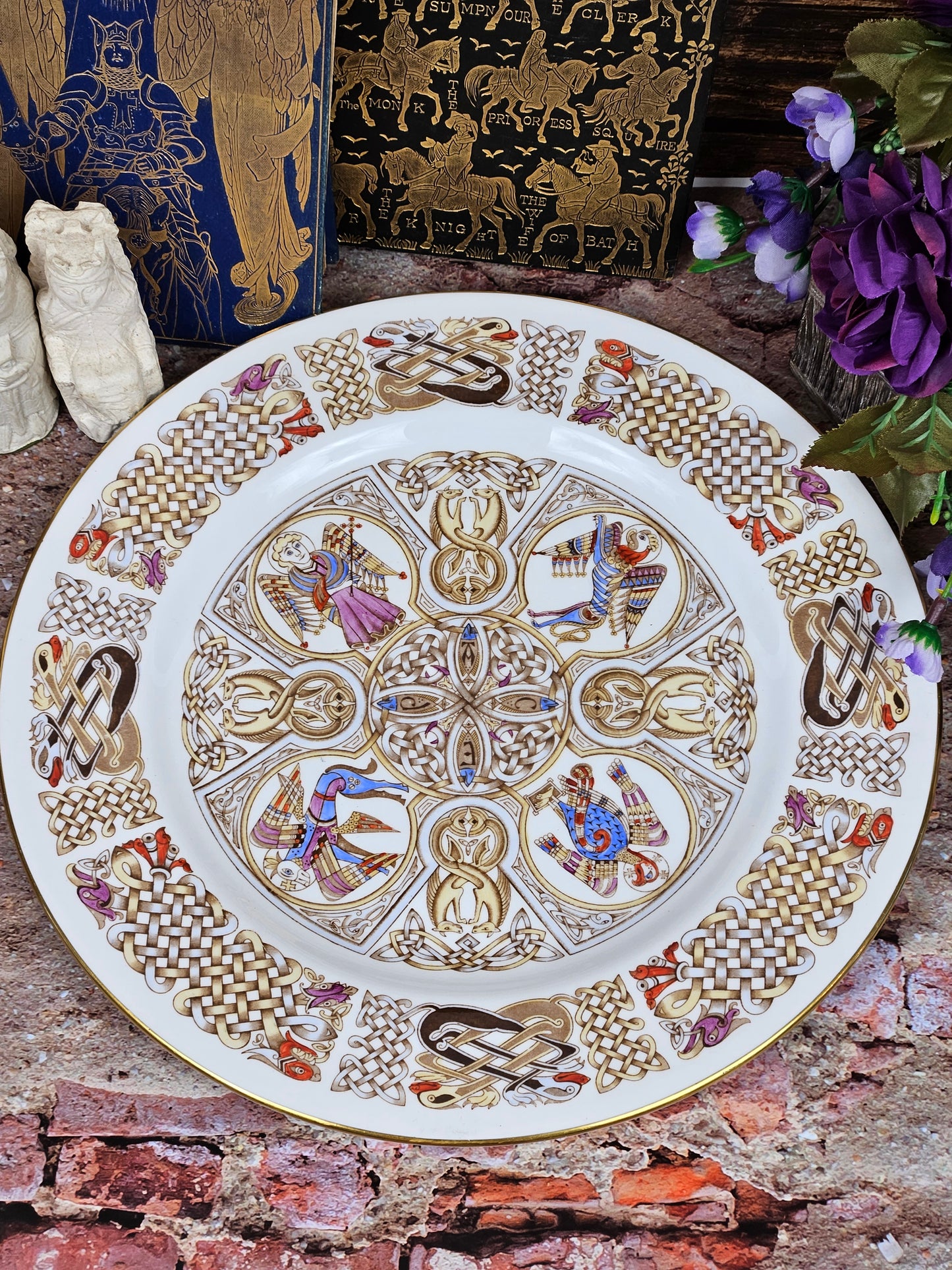 Large 27 cm collectable Spode The Iona Plate