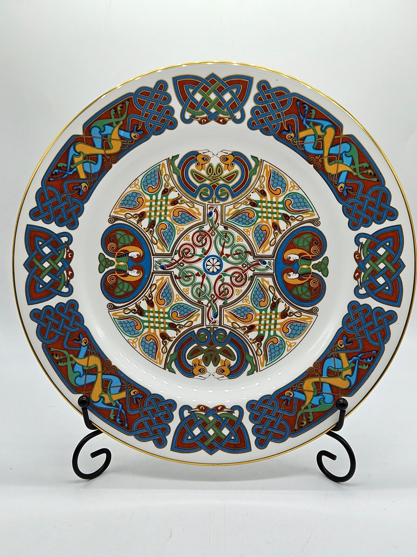 Large 27 cm collectable Spode The Lindisfarne Plate