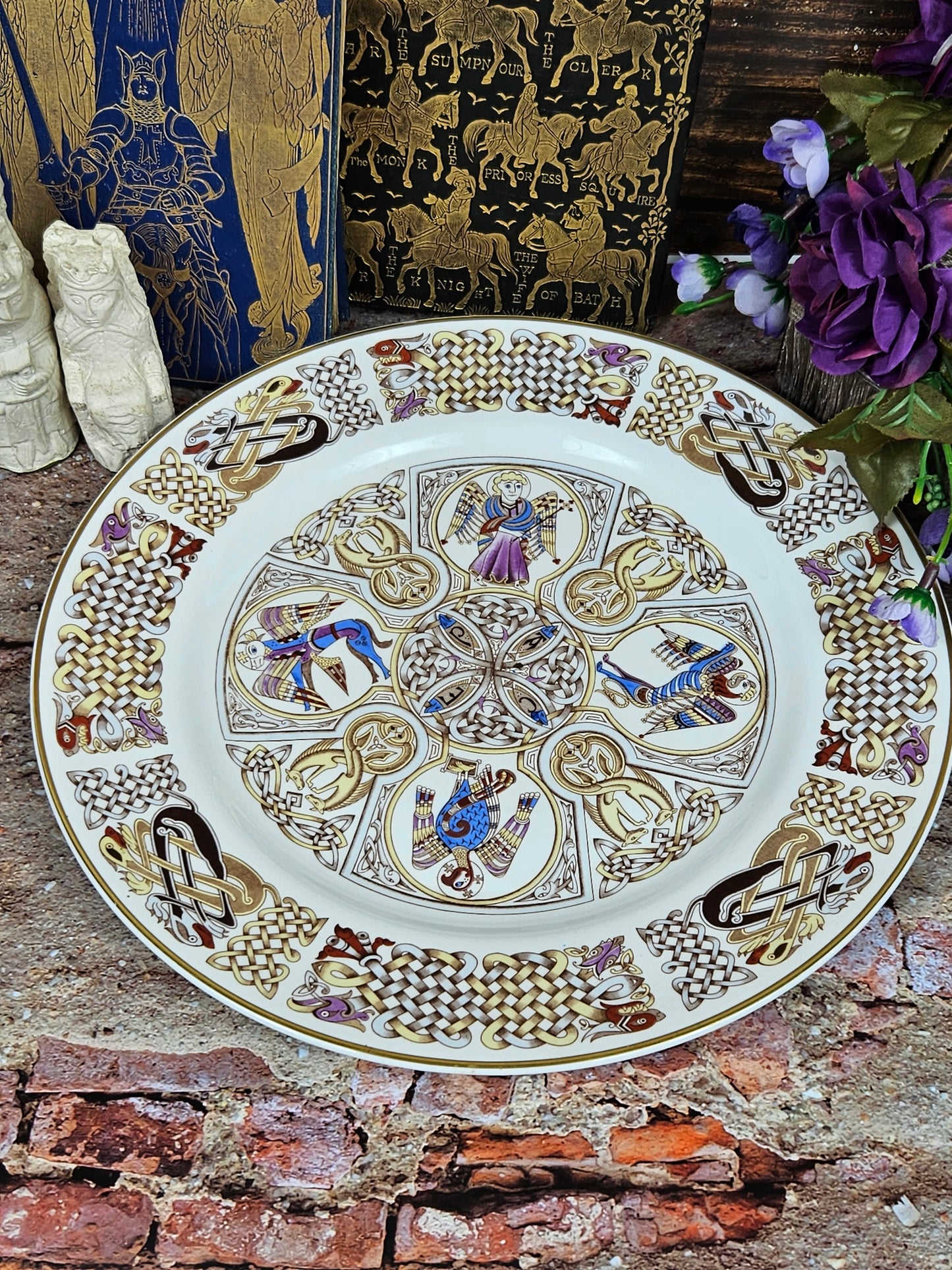 Large 27 cm collectable Spode The Iona Plate