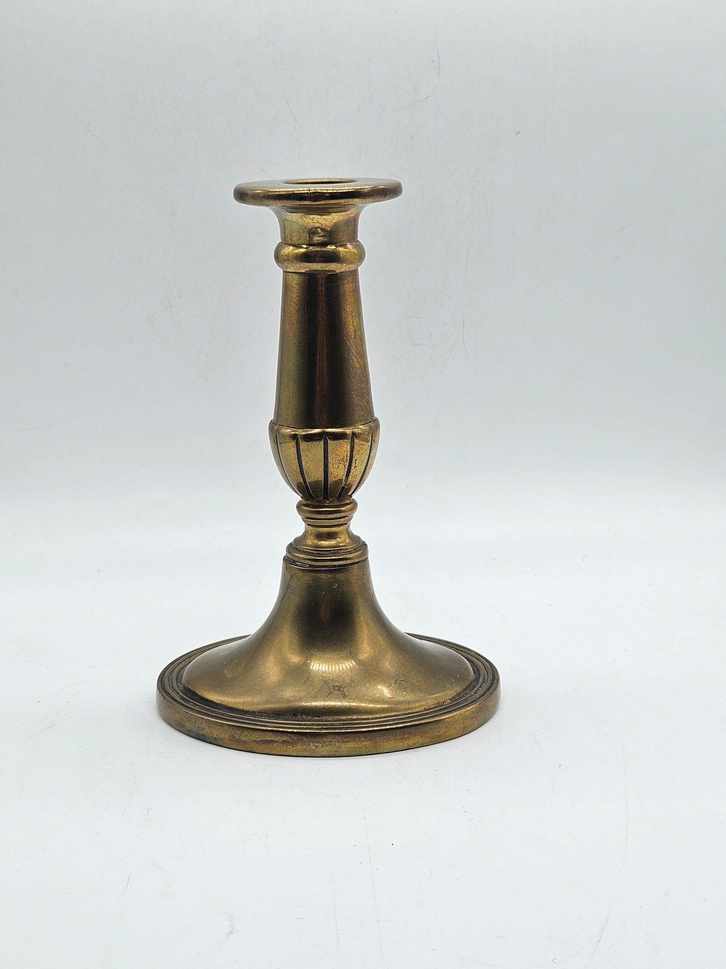 Vintage Pair of Candle stick Holders, Oval base.