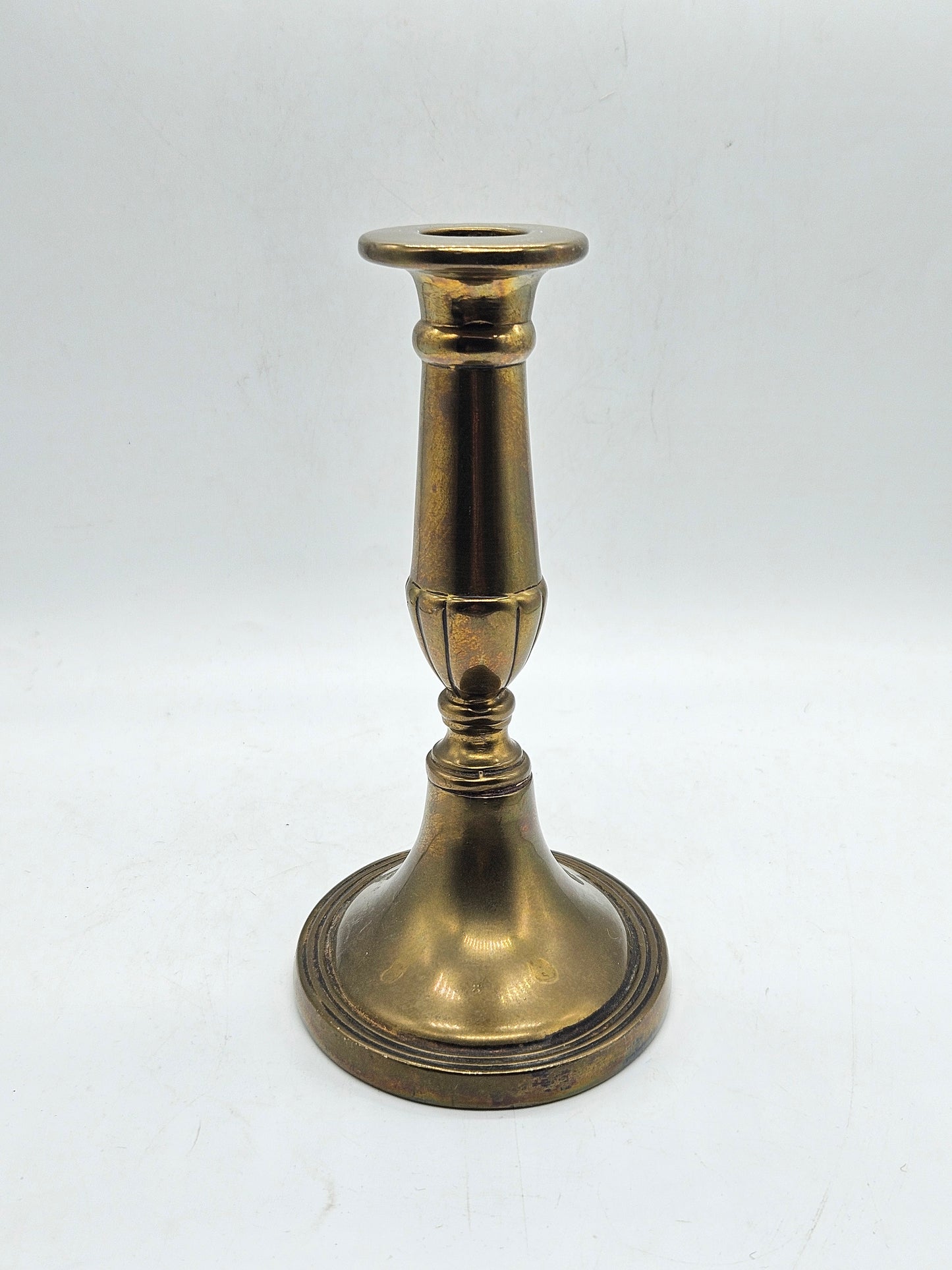 Vintage Pair of Candle stick Holders, Oval base.