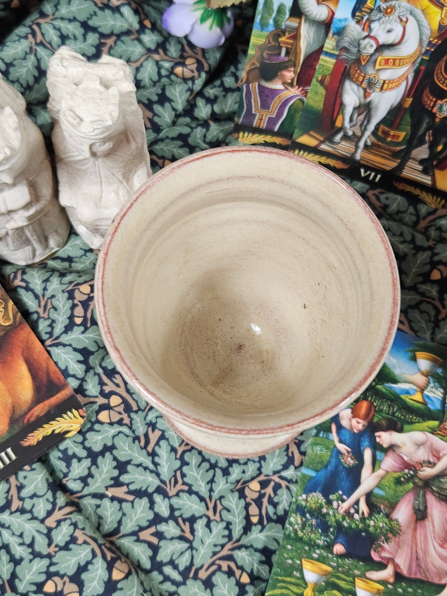 Vintage Studio Pottery elegant goblet with light gloss finish VGC N407