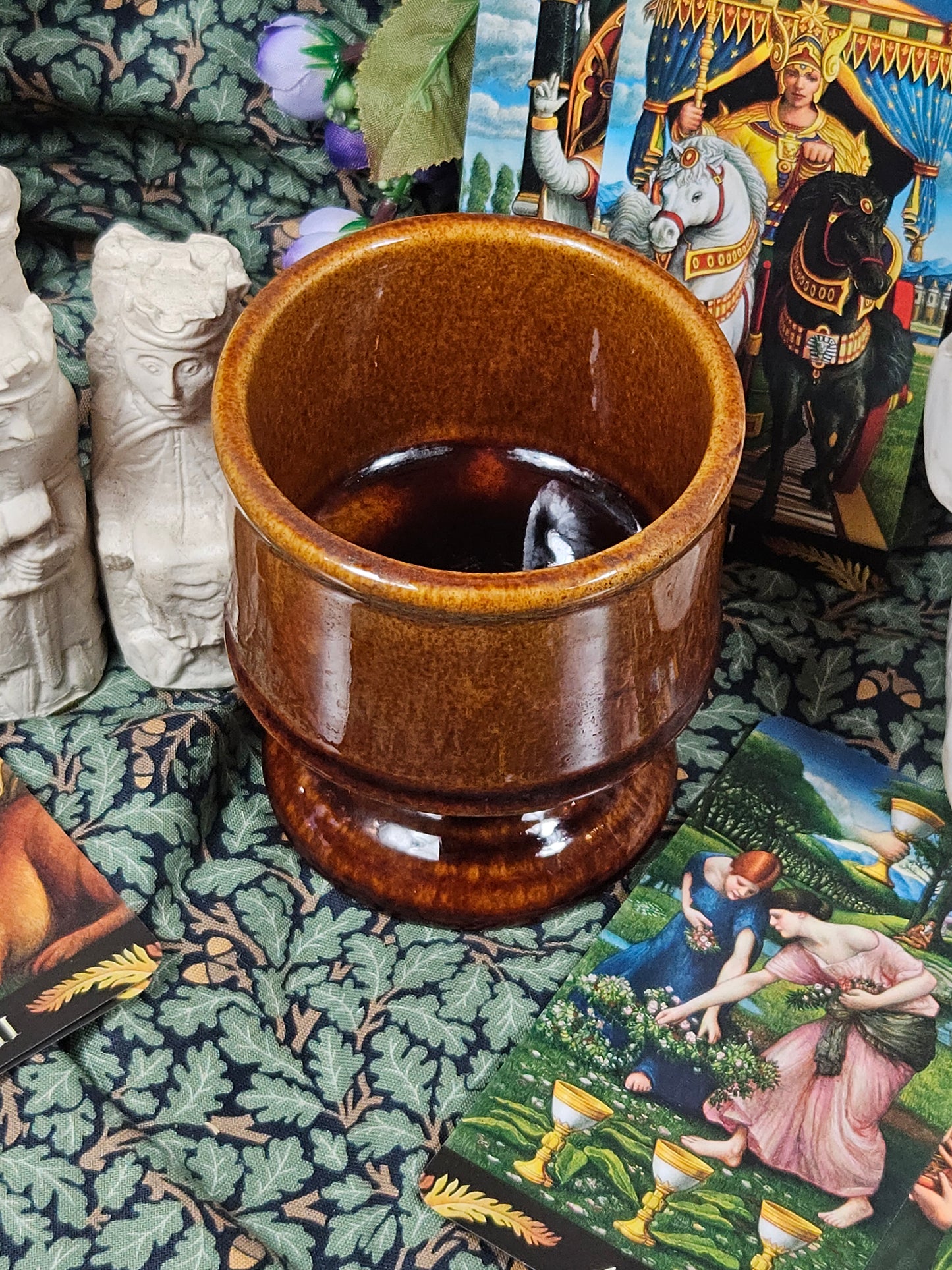 Vintage Studio Pottery everyday goblet with gloss glaze, VGC N400