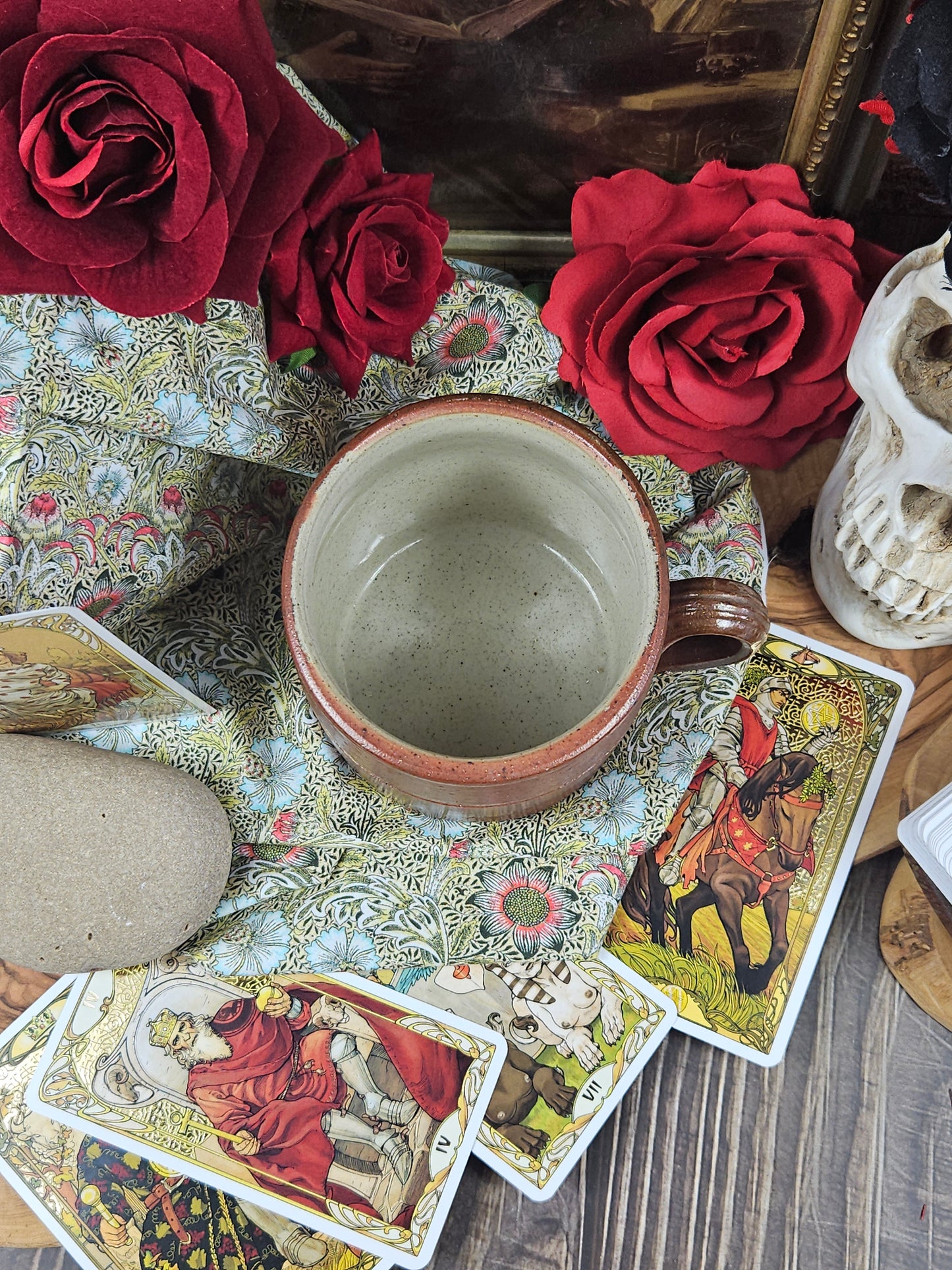 Vintage Studio Pottery Tea/Coffee Mug, Hand Thrown, VGC