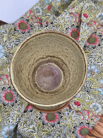 Vintage Studio Pottery Medium Size Rustic-style Goblet