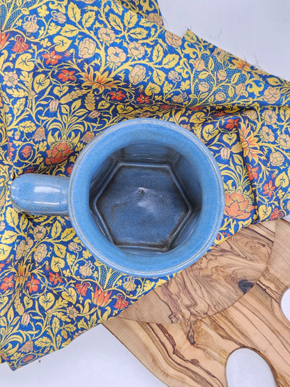 Vintage Studio Pottery Tyn Llan Blue Mug