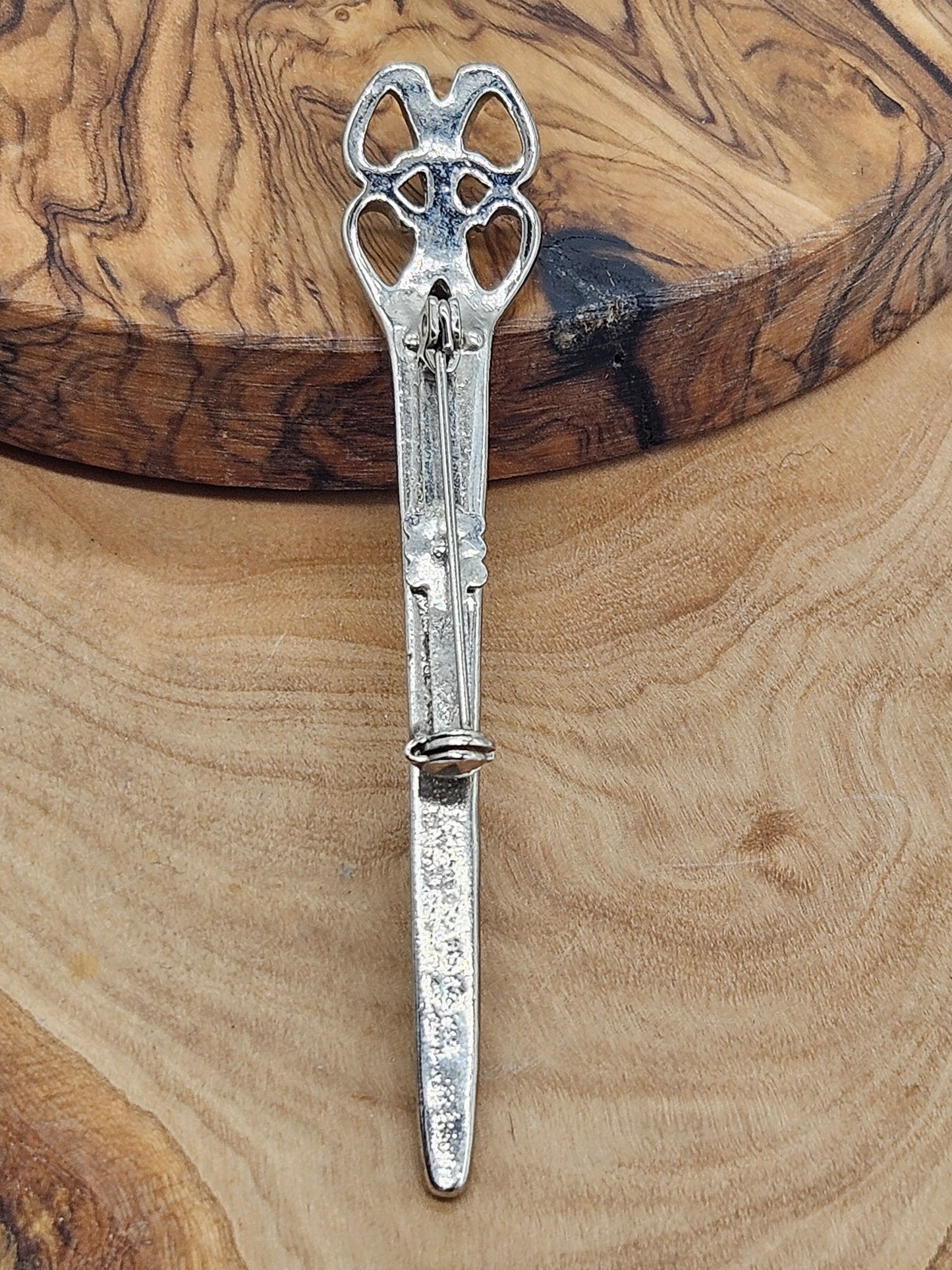 Vintage Scottish Kilt Pin/Brooch The Celtic Rod, VGC